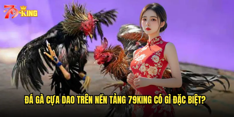 Đá gà cựa dao trên nền tảng 79king có gì đặc biệt?