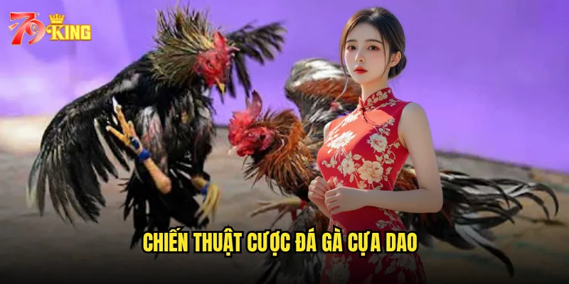 Chiến thuật cược đá gà cựa dao